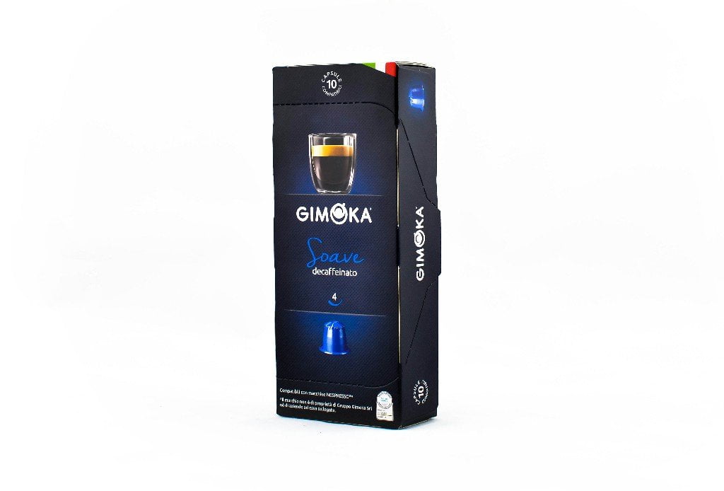 GIMOKA SOAVE DECAFFEINATED COFFEE - 55GR