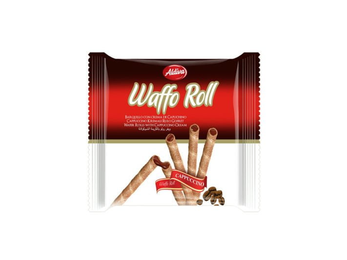 ALDIVA WAFFO ROLL <span class=search-everything-highlight-color style=background-color:orange>WAFER</span> WITH CAPPUCCINO CREAM - 20GR