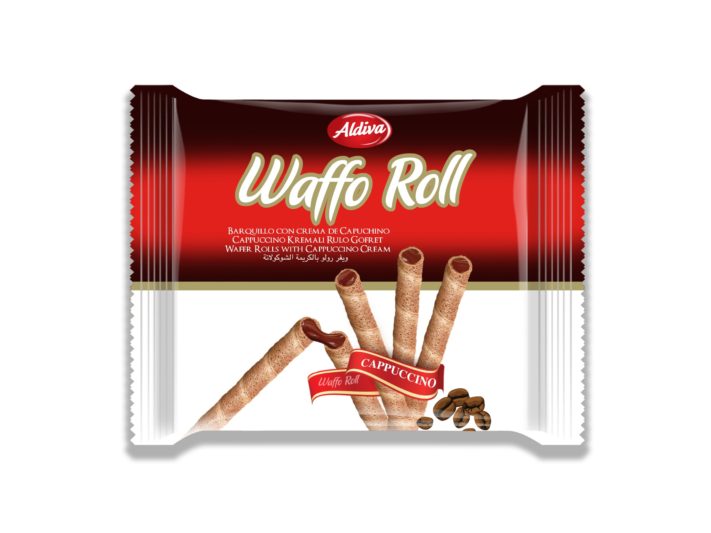 ALDIVA WAFFO ROLL <span class=search-everything-highlight-color style=background-color:orange>WAFER</span> WITH CAPPUCCINO CREAM - 20GR