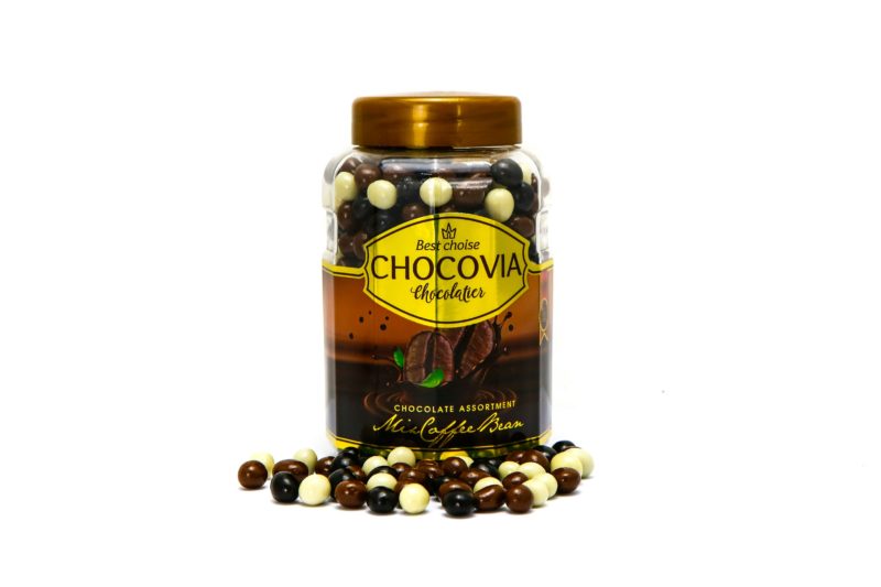 CHOCOVIA CHOCOLATE ASSORTMENT <span class=search-everything-highlight-color style=background-color:orange>COFFEE</span> BEANS DRAGEE - 450GR