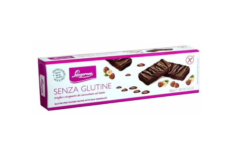 LAZZARONI GLUTEN FREE COCOA COATED <span class=search-everything-highlight-color style=background-color:orange>WAFER</span> - 100GR