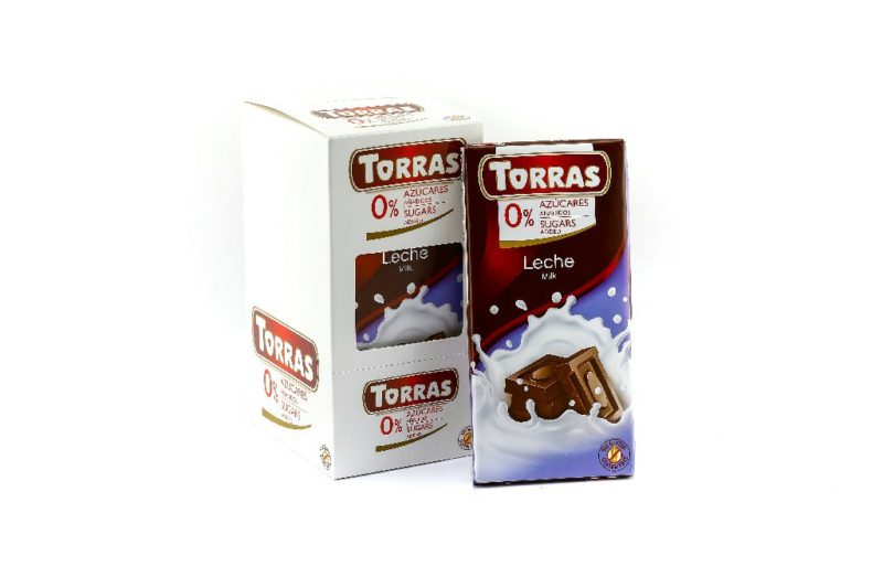 TORRAS SUGAR FREE MILK CHOCOLATE TABLET - 75GR
